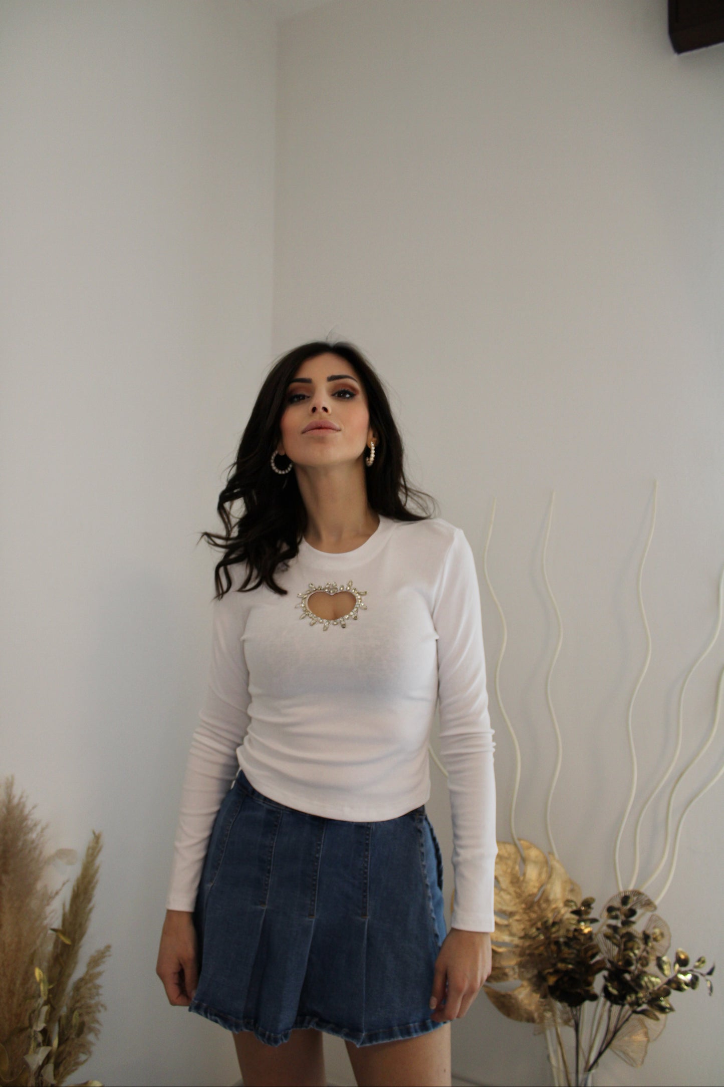 T-SHIRT CROP BIANCA